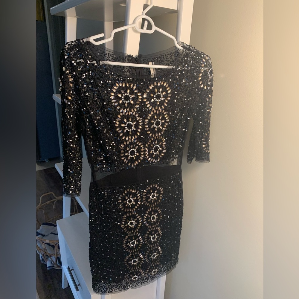 Top Shop Sequin embellished dress